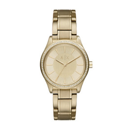 Correa de reloj Armani Exchange AX5441 Acero Chapado en oro 18mm