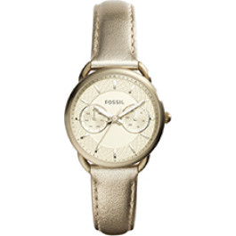 Correa de reloj Fossil ES3912 Cuero Chapado en oro 16mm