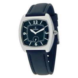 Correa de reloj Festina F16041-3 Cuero Negro 22mm