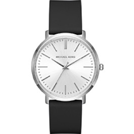 Correa de reloj Michael Kors MK2537 Silicona Negro 20mm