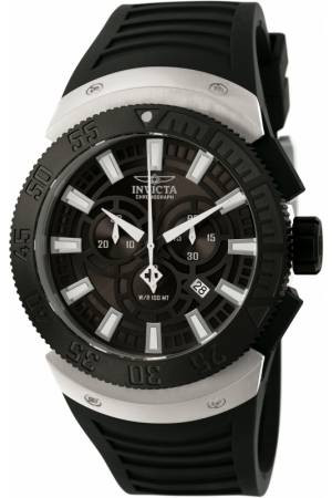 Correa de reloj Invicta 0659 Caucho Negro 10-12mm