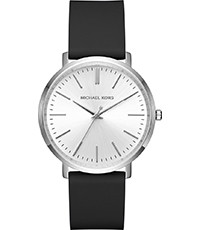 Correa de reloj Michael Kors MK2537 Silicona Negro 20mm