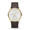 Correa de reloj Skagen SKW6066 Cuero Marrón 22mm
