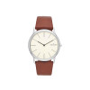 Correa de reloj Skagen SKW6083 Cuero Cognac 22mm