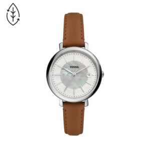 Correa de reloj Fossil ES5090 Cuero Marrón 14mm