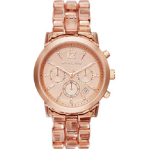 Correa de reloj Michael Kors MK6203 Plástico Rosa 22mm