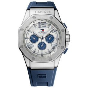 Correa de reloj Tommy Hilfiger TH-208-1-14-1403 Silicona Azul
