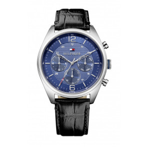 Correa de reloj Tommy Hilfiger TH-281-1-14-1927 Cuero Negro