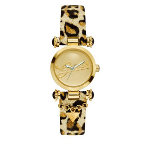 Correa de reloj Guess W10619L1 Textil Marrón